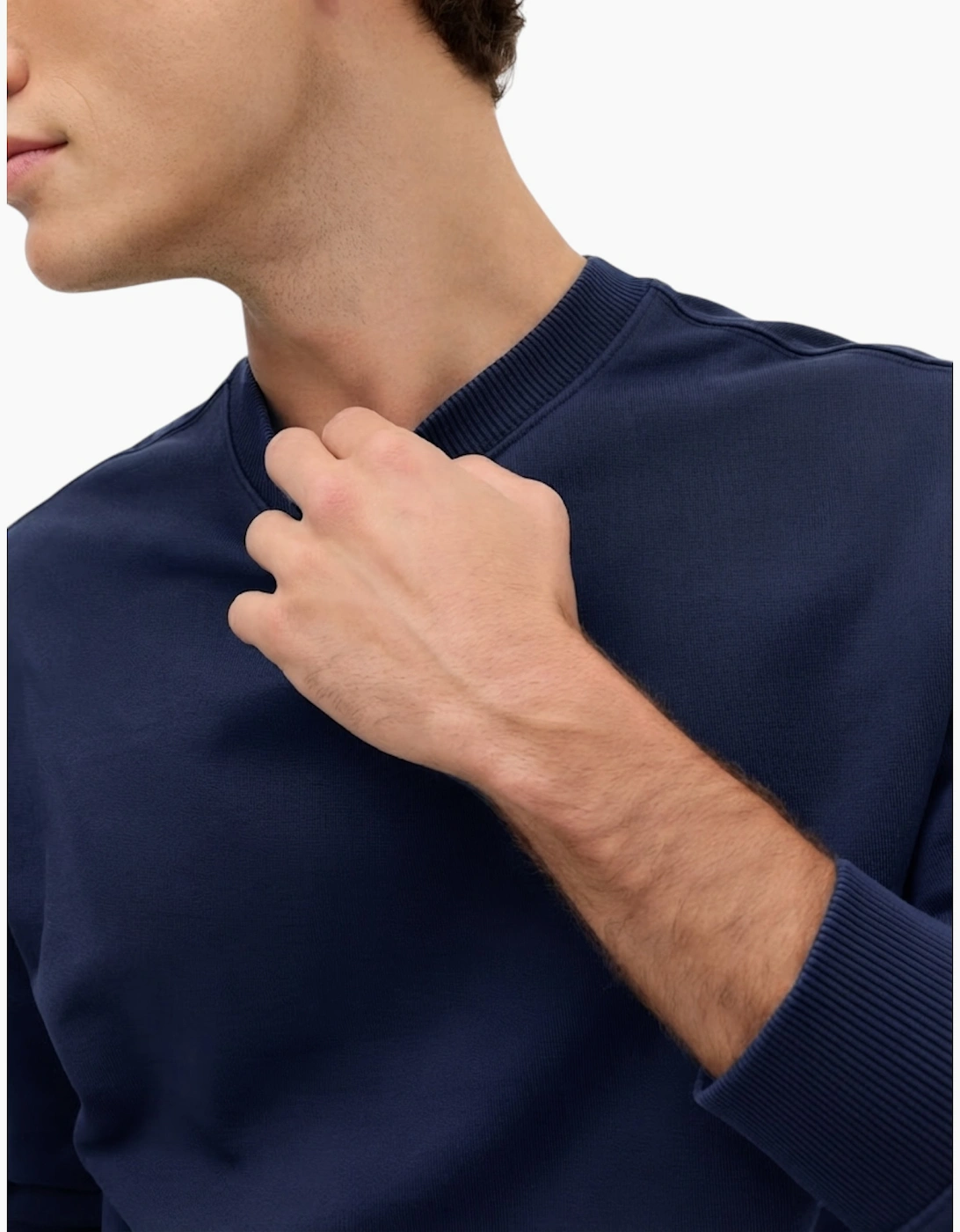 EX M&S Mens Sweatshirt Cotton Pullover Jumper