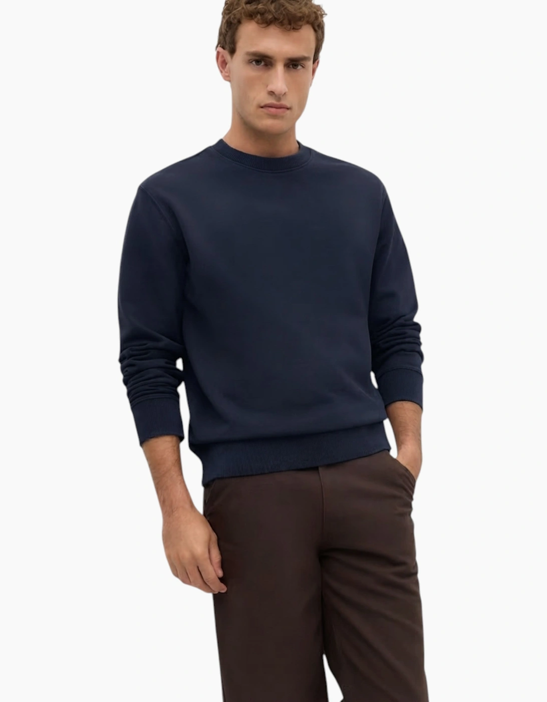EX M&S Mens Sweatshirt Cotton Pullover Jumper