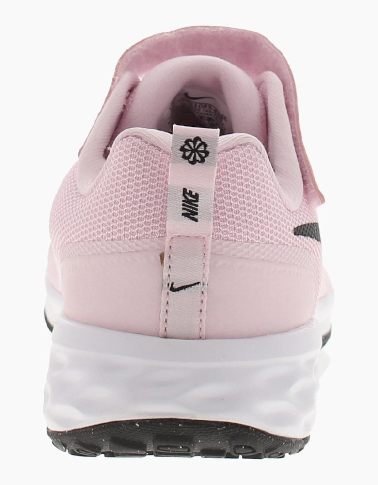 Nike Girls Running Shoes Trainers Revolution 6 pink foam black UK Size