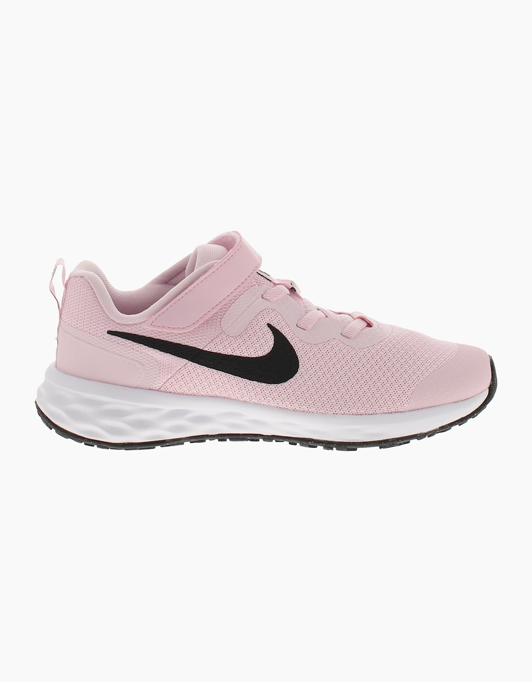 Nike Girls Running Shoes Trainers Revolution 6 pink foam black UK Size