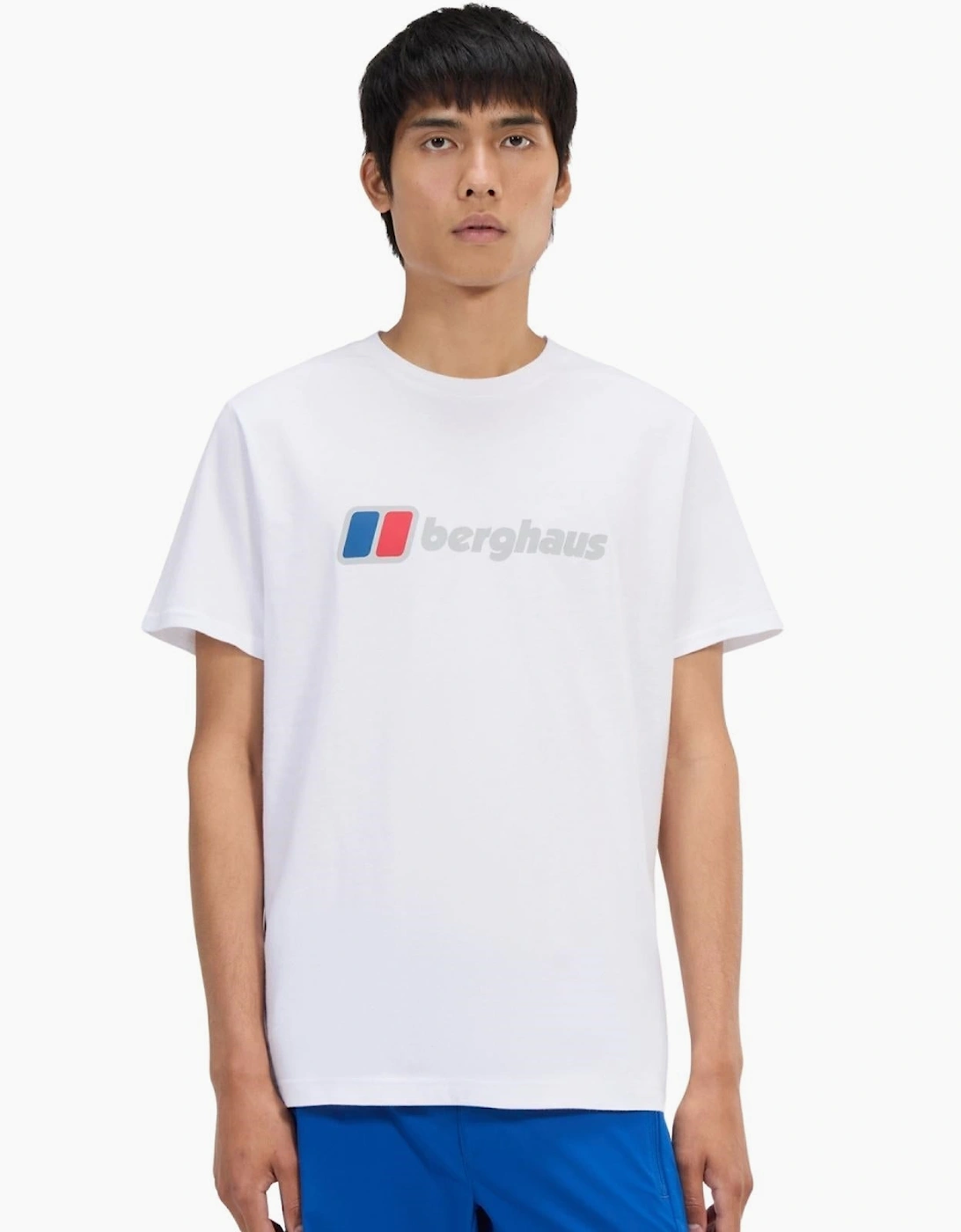Berghaus Men's Berghaus Mens Class XL-Logo Short Sleeve T-Shirt - White