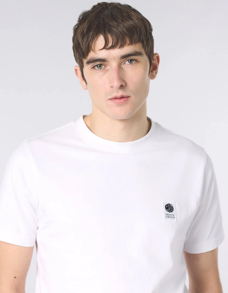 Pretty Green Sinclair SS T-Shirt WHITE
