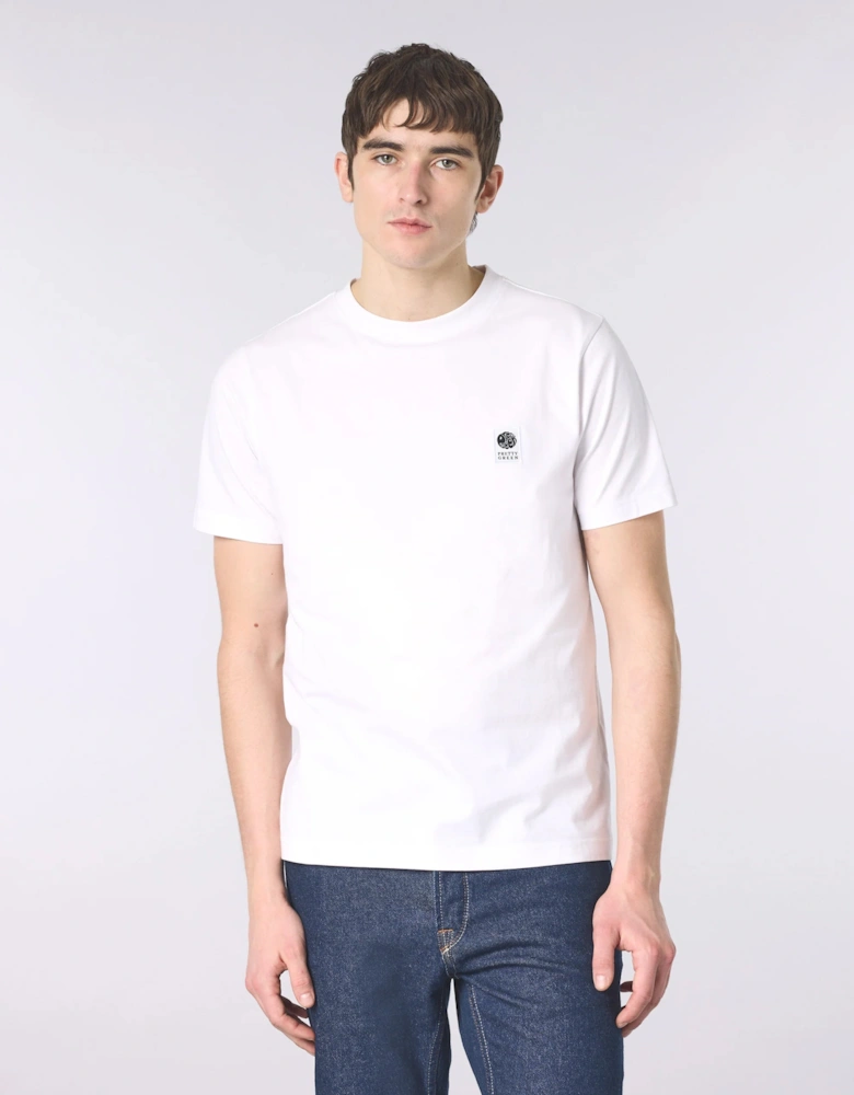 Pretty Green Sinclair SS T-Shirt WHITE