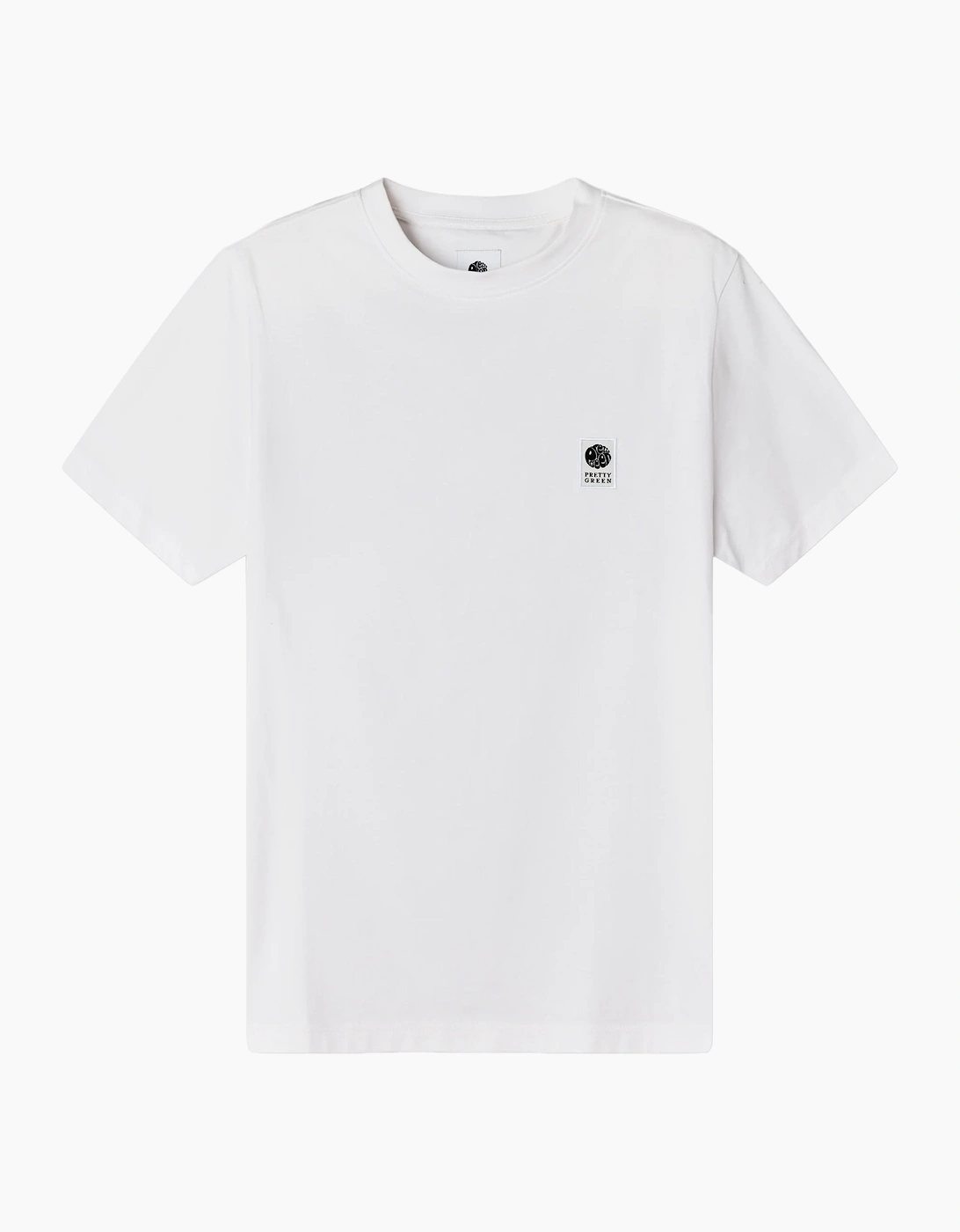 Pretty Green Men's Pretty Green Sinclair SS T-Shirt WHITE