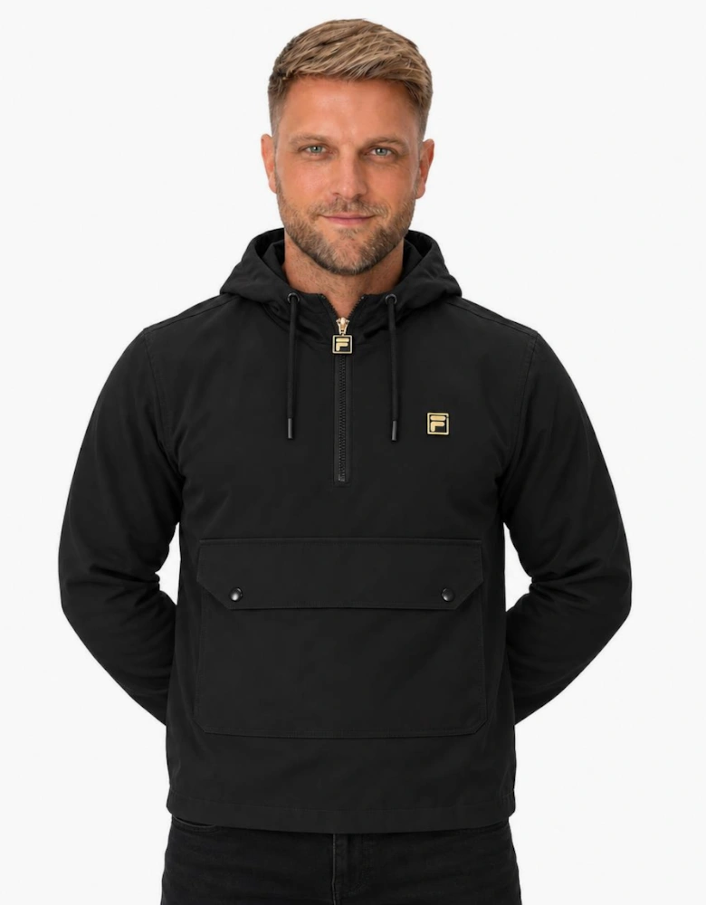 Fila Duran Over the Head Anorak Jacket Black