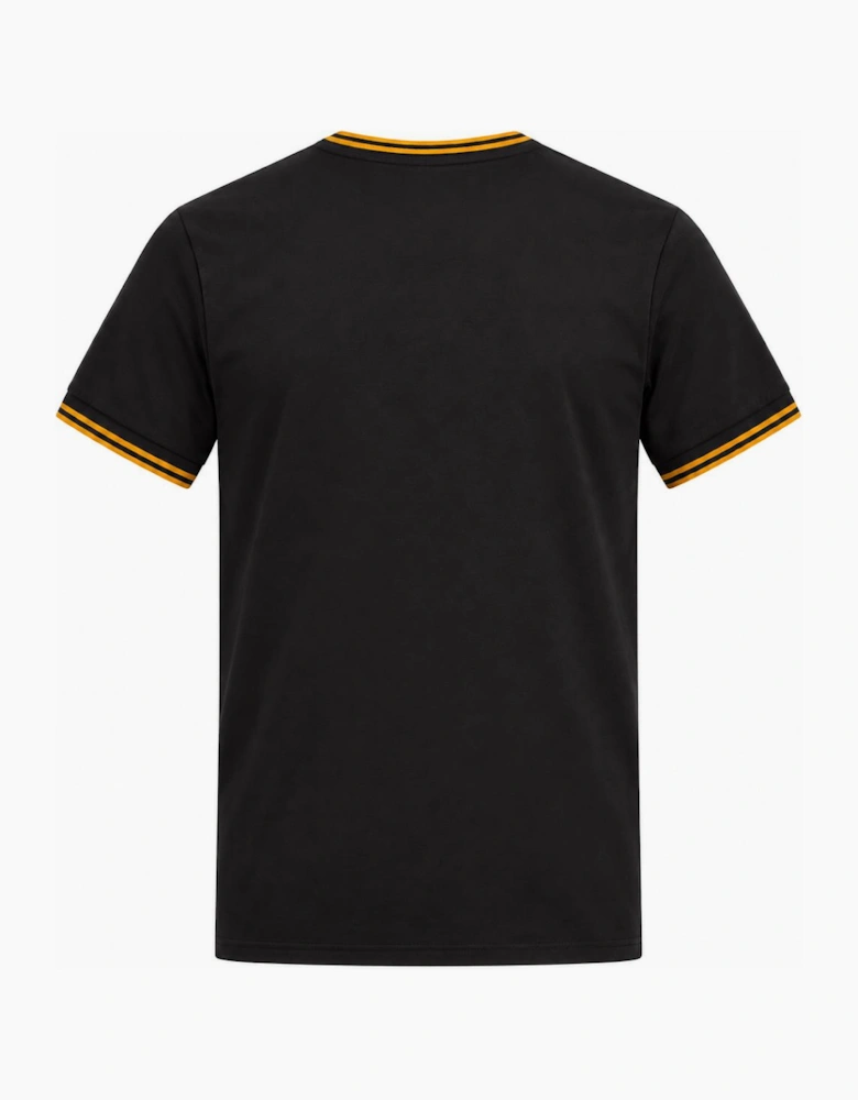 Fred Perry Twin Tipped T-Shirt Anchor Grey/Golden