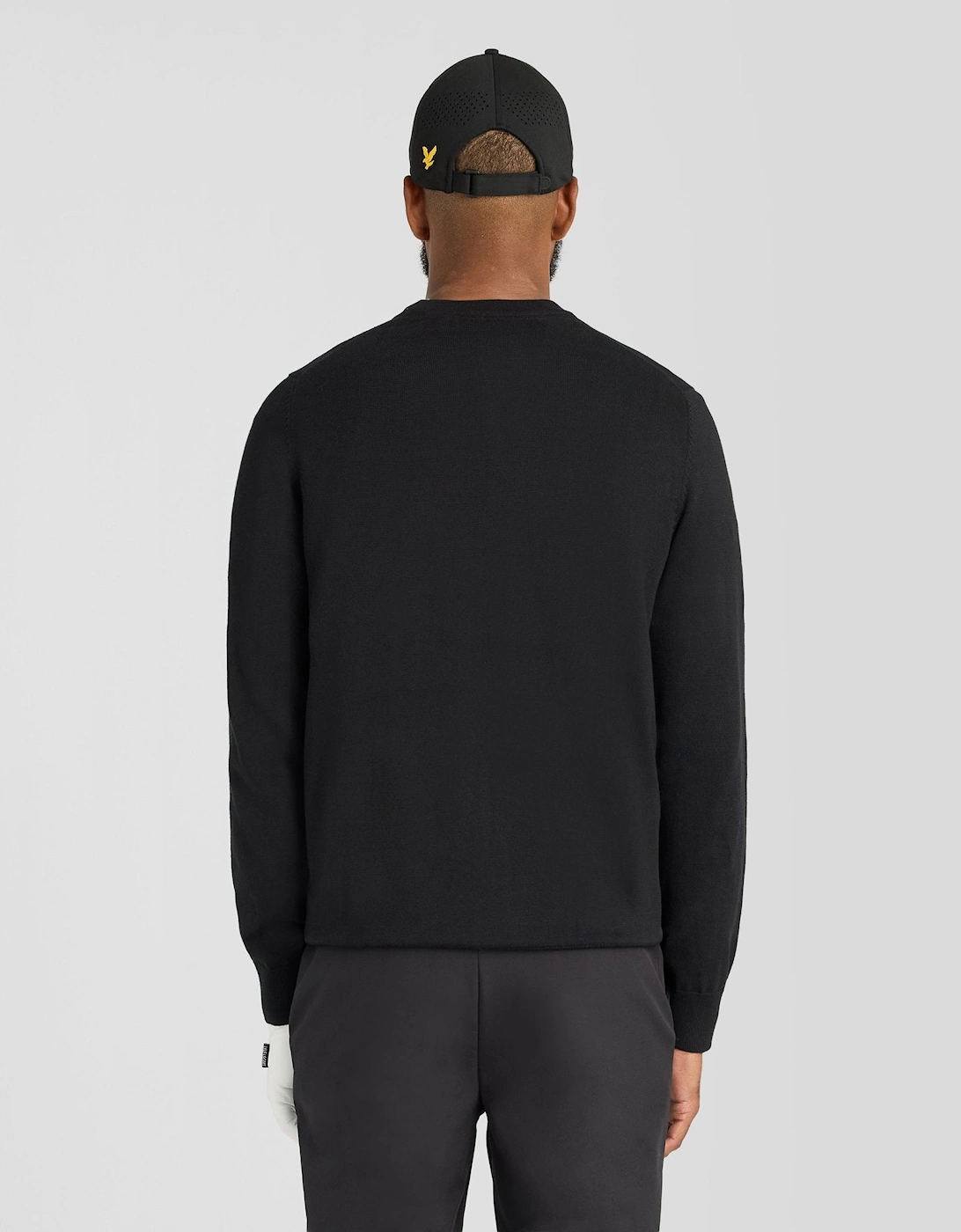 Green Eagle Cotton Blend Crew Neck Sweatshirt