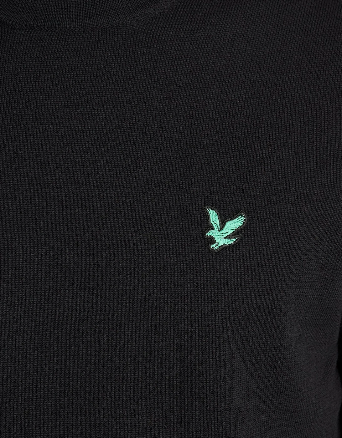 Green Eagle Cotton Blend Crew Neck Sweatshirt