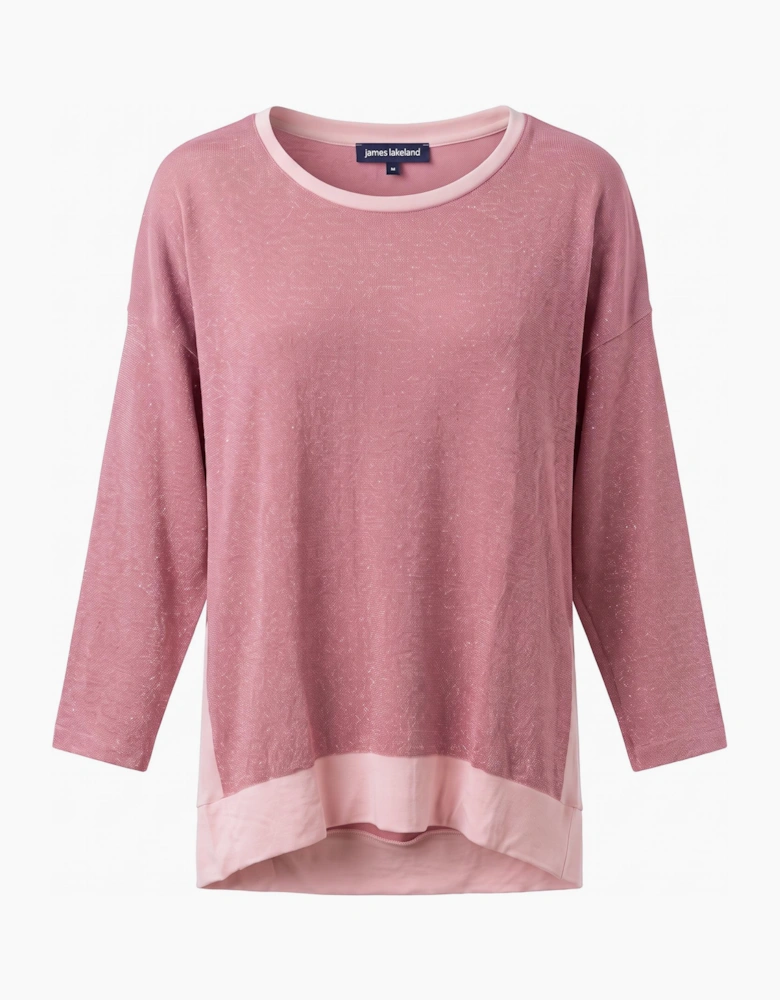 Shimmer Blouse Pink