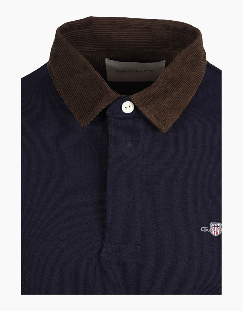 GANT CORD COLLAR RUGGER NAVY
