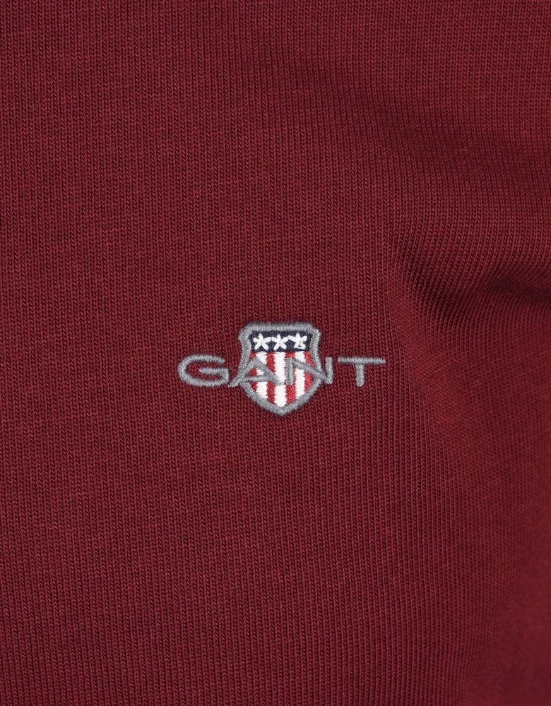 GANT CORD COLLAR RUGGER DEEP GRAPE WINE