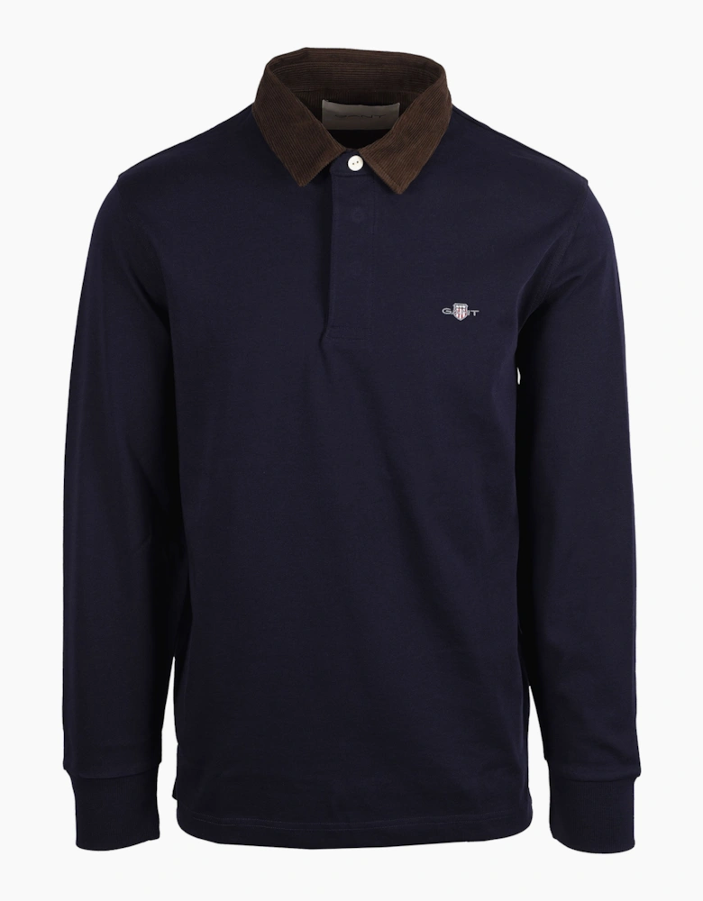 GANT CORD COLLAR RUGGER NAVY