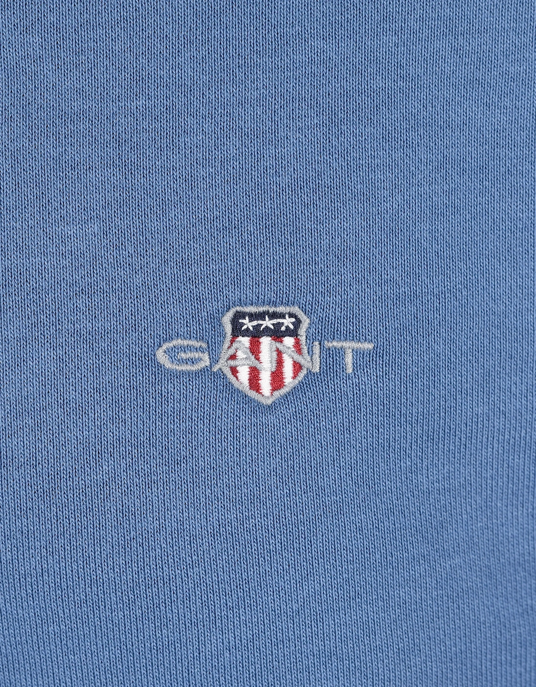 GANT REG SHIELD HALF ZIP BLUE HORIZON