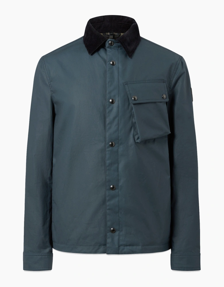 BELSTAFF GROUND JACKET PETROL BLUE