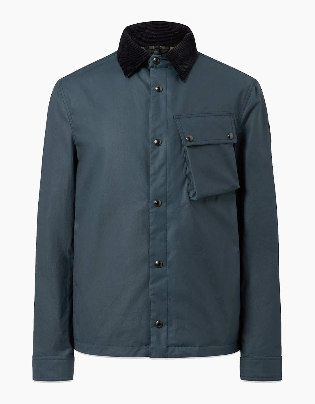 Belstaff Men's BELSTAFF GROUND JACKET PETROL BLUE
