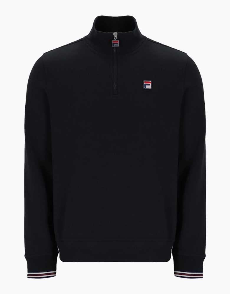 Fila Vintage FILA RAMY BOX HALF ZIP BLACK