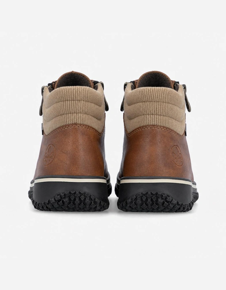 Rieker Z4263 Womens Ankle Boots Cinnamon/Clay