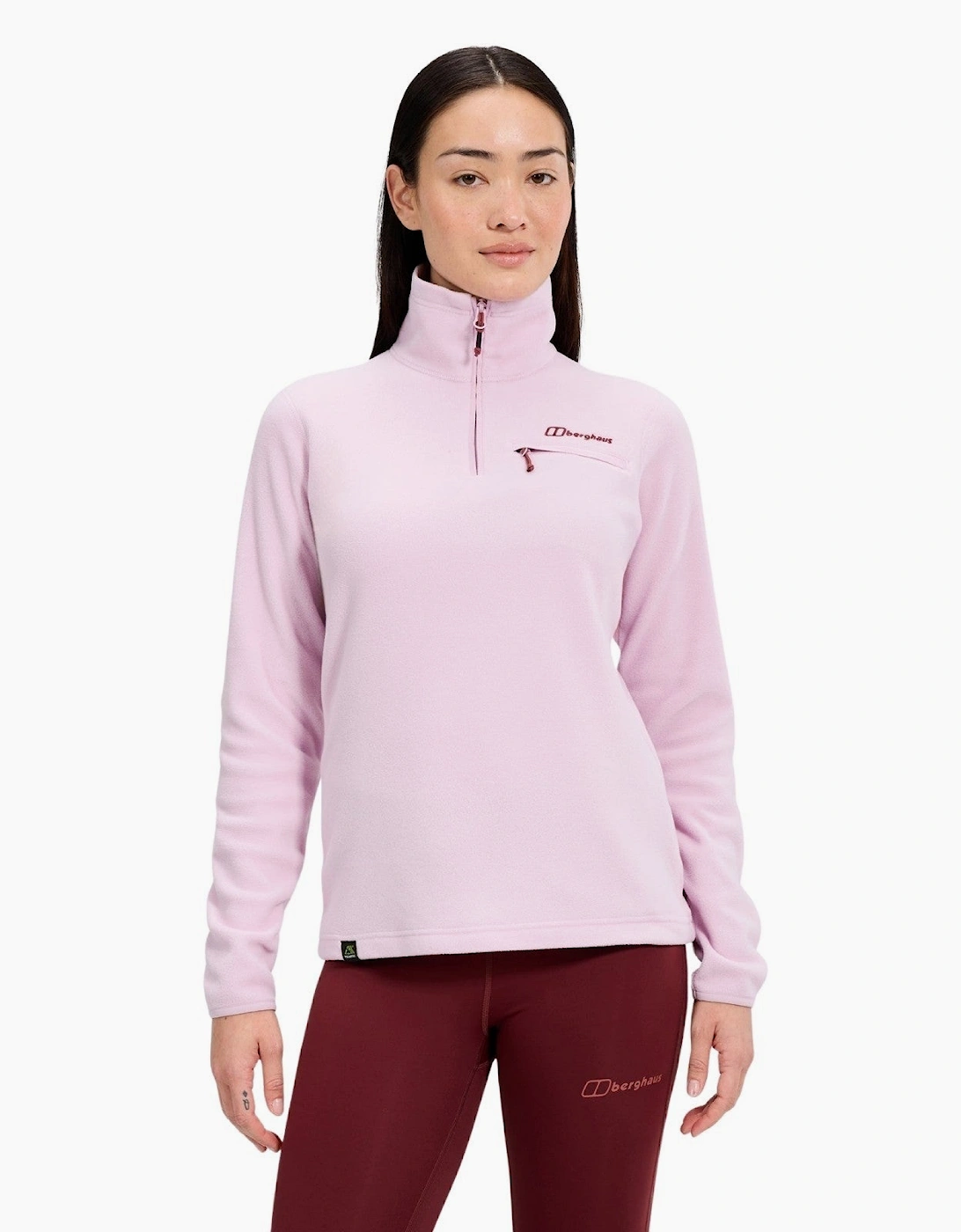Berghaus Women's Berghaus Womens Prism 2.0 Micro Polartech Half Zip Fleece - Red