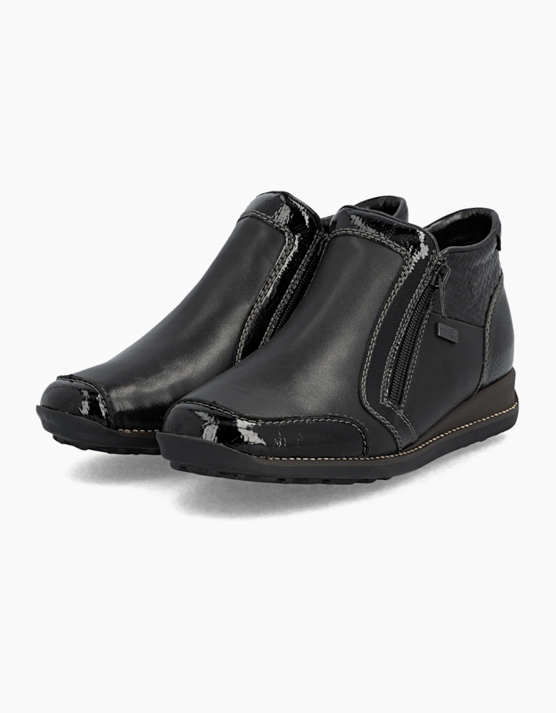 Rieker 44278 Womens Ankle Boots Black