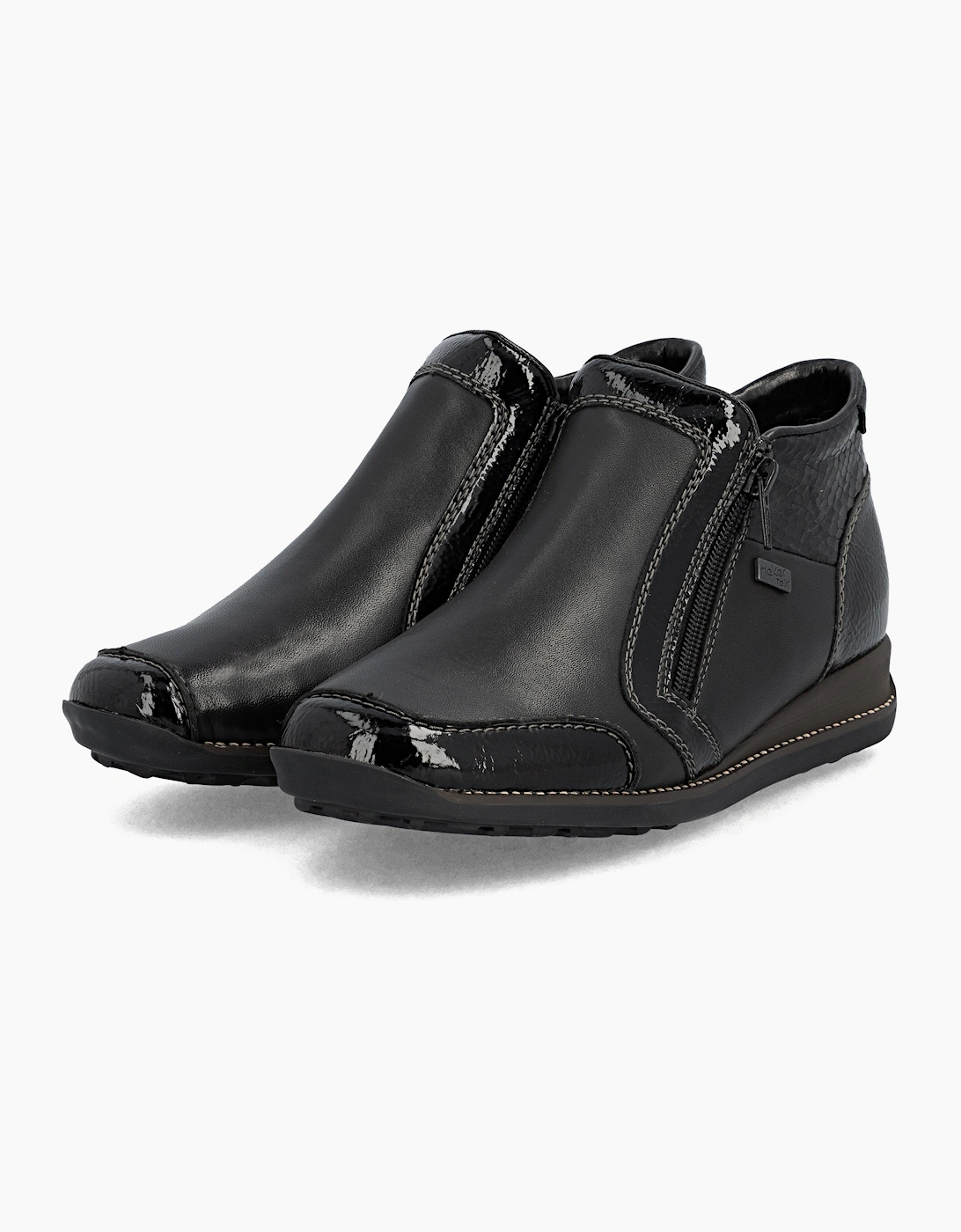 Rieker 44278 Womens Ankle Boots Black