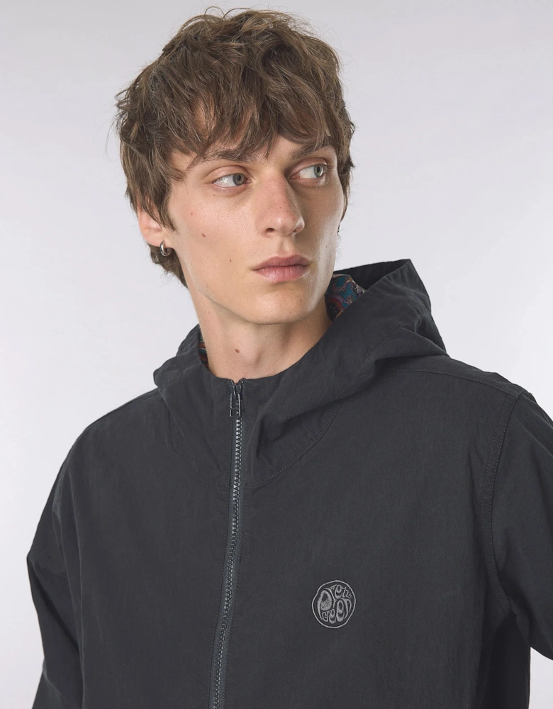 Pretty Green Feltham Hooded Jacket BLACK