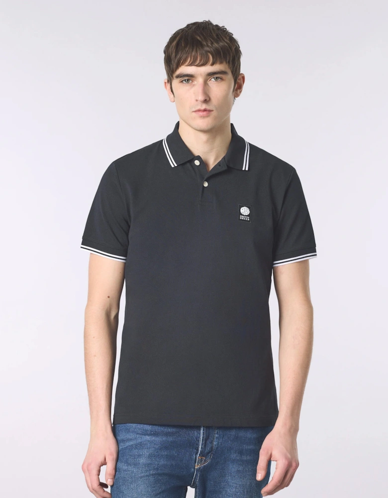 Pretty Green Rayner SS Polo BLACK