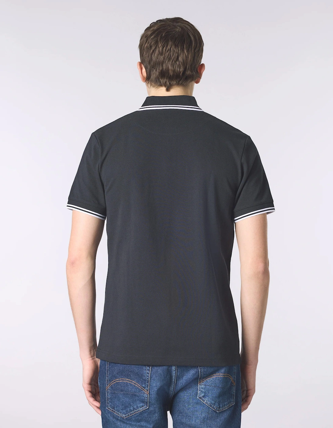 Pretty Green Rayner SS Polo BLACK