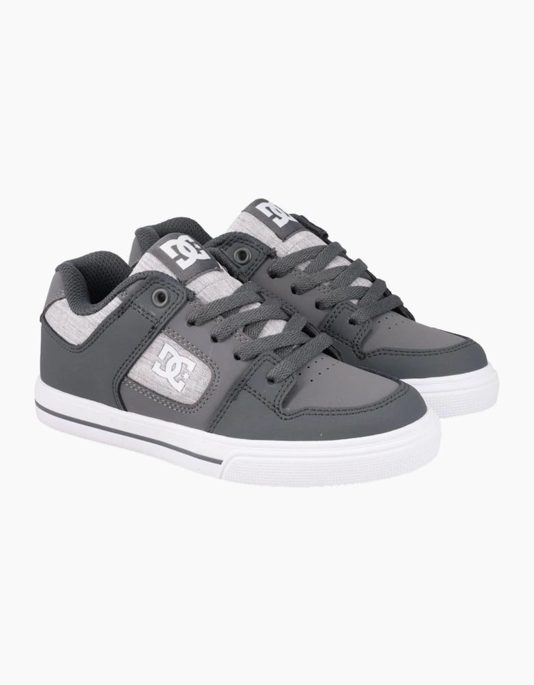 DC Shoes Pure Leather Retro Chunky Trainers