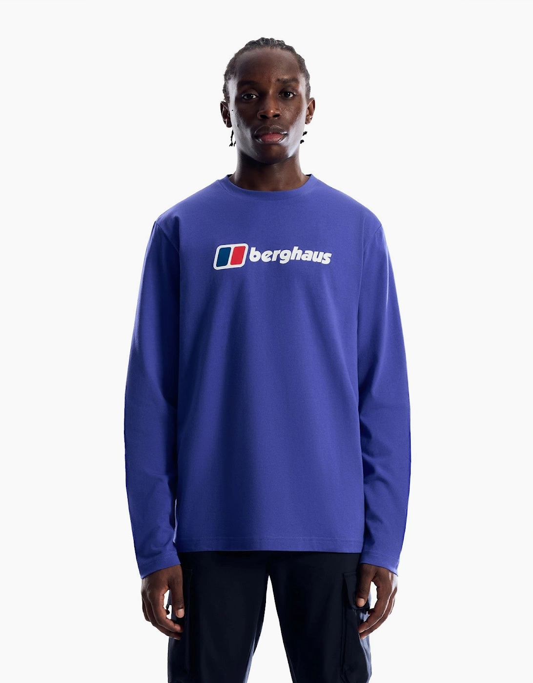 Berghaus Mens Big Logo Long Sleeve T-Shirt