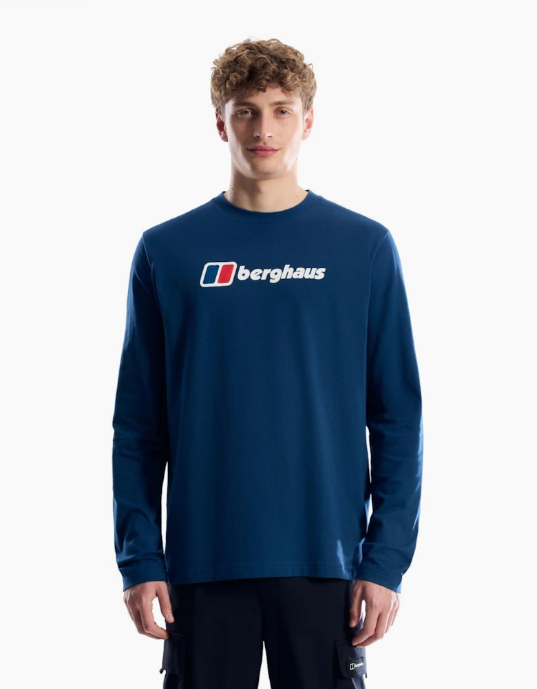 Berghaus Mens Big Logo Long Sleeve T-Shirt