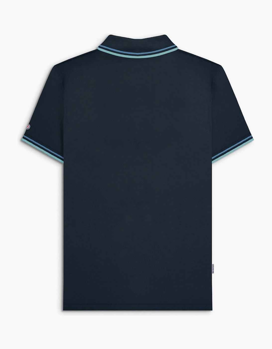 Lambretta Mens Twin Tipped Retro Polo Shirt