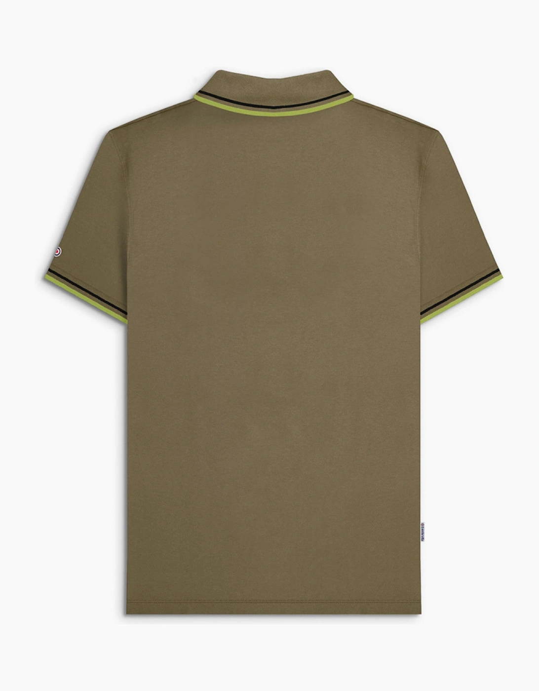 Lambretta Mens Twin Tipped Retro Polo Shirt