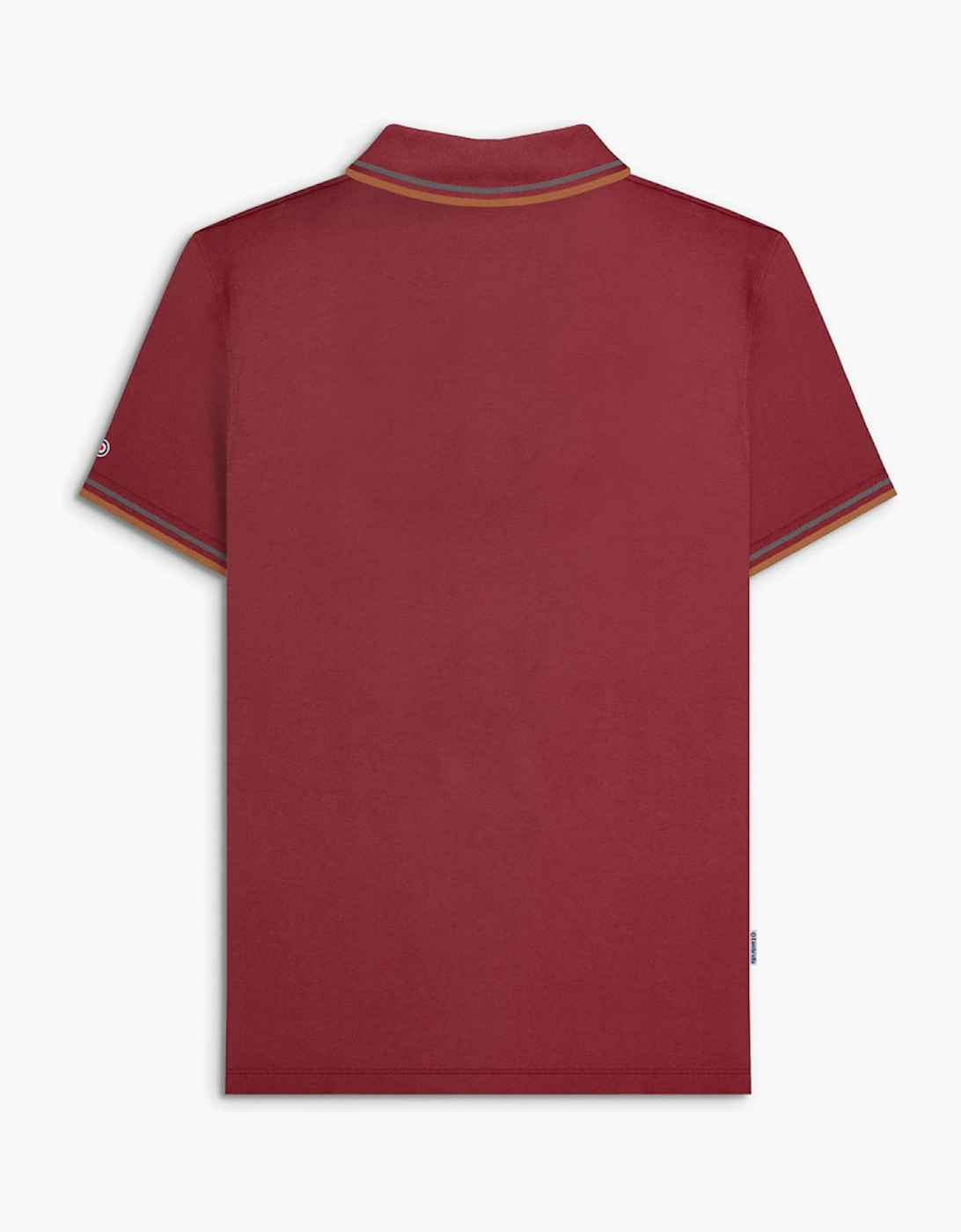 Lambretta Mens Twin Tipped Retro Polo Shirt
