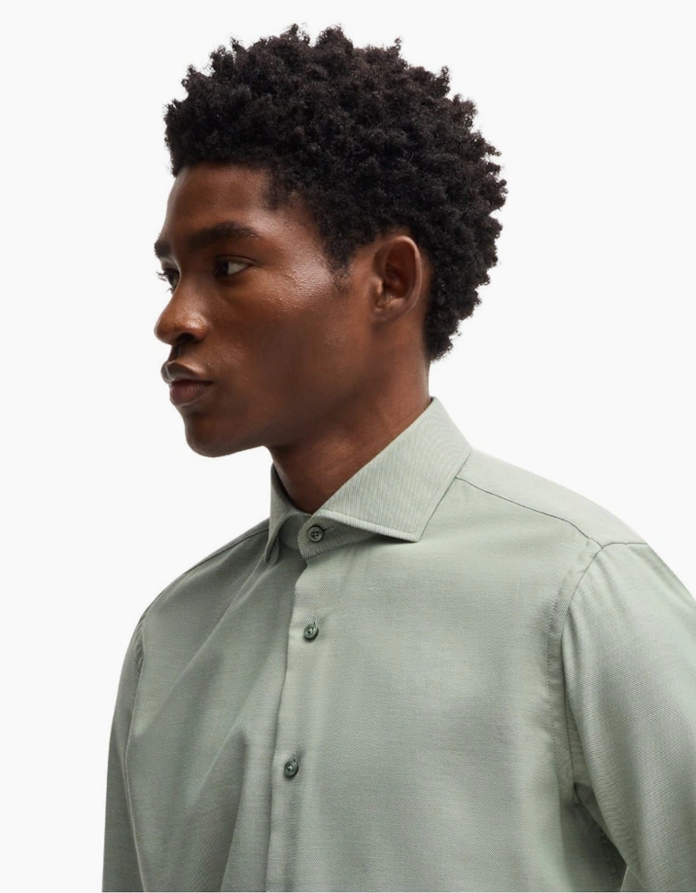 Joe Spread Collar Long Sleeve Oxford Shirt