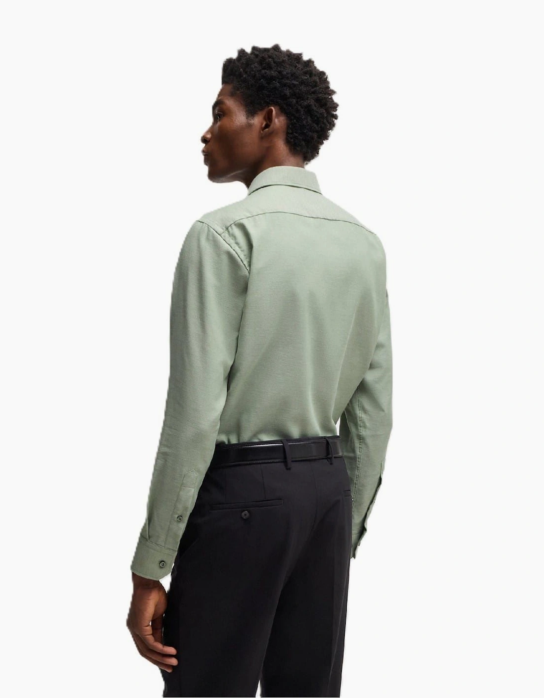 Joe Spread Collar Long Sleeve Oxford Shirt