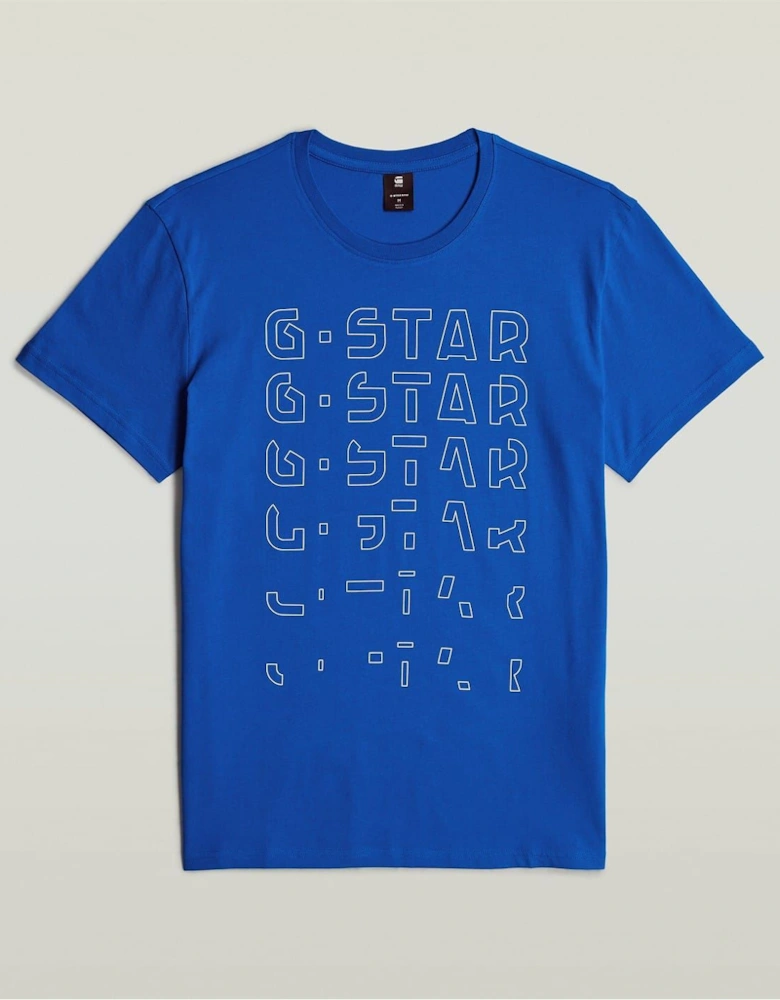 Regular Fit Lettering Crew Neck T-Shirt