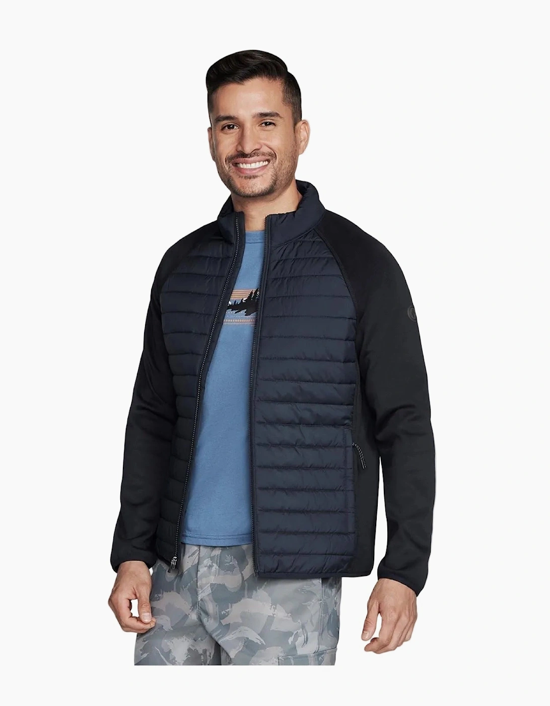 Skechers Go Shield Hybrid Jacket 2.0 Men's Black Jacket