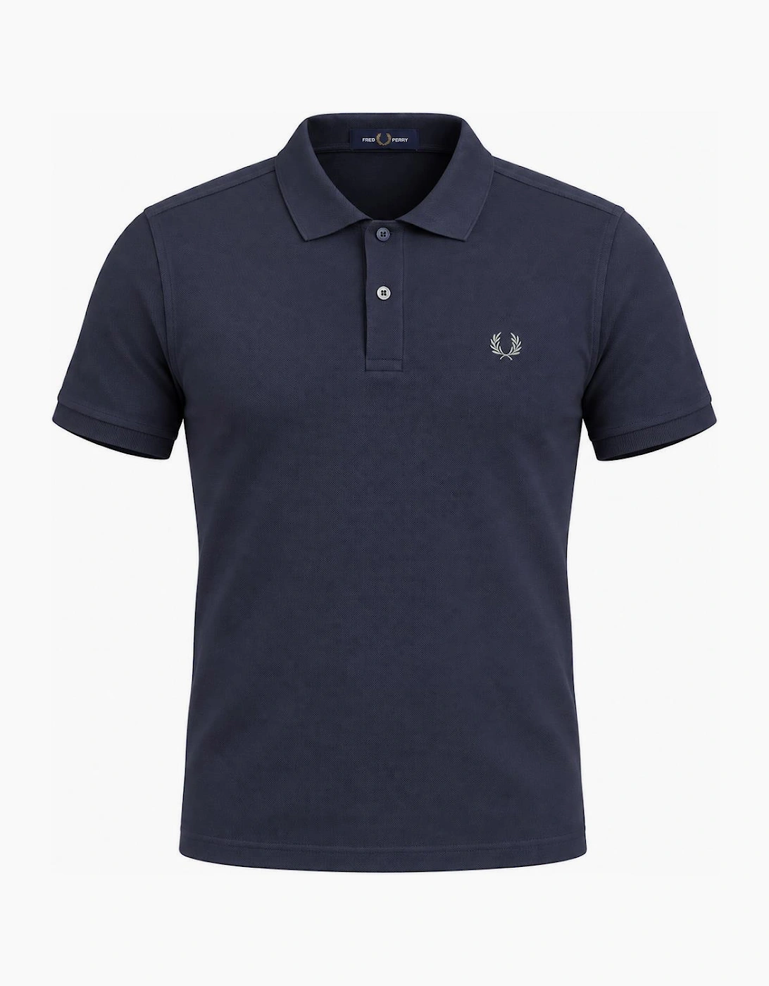 Fred Perry Plain Polo Shirt Dark Airforce/Seagrass