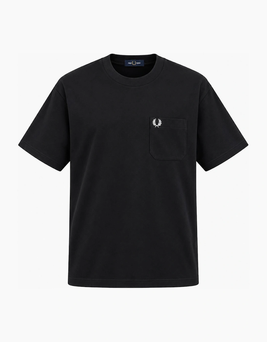Fred Perry Relaxed Pocket T-Shirt Black