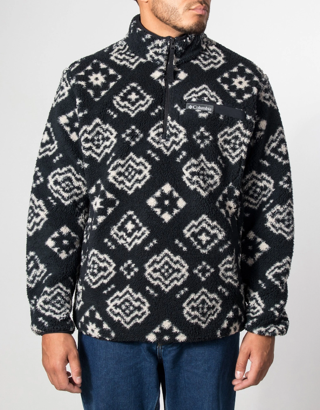 Regular Fit Rugged Ridge™ High Pile Quarter Zip Fleece