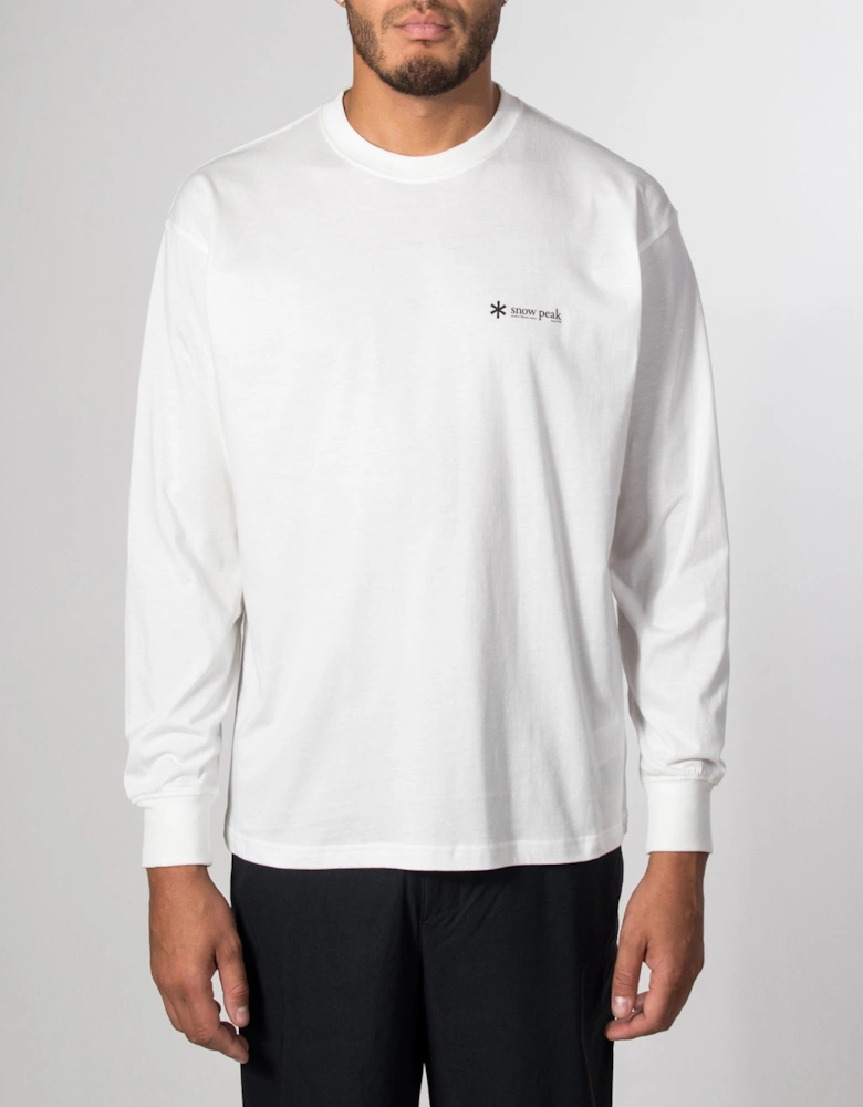 Relaxed Fit Long Sleeve Logo T-Shirt