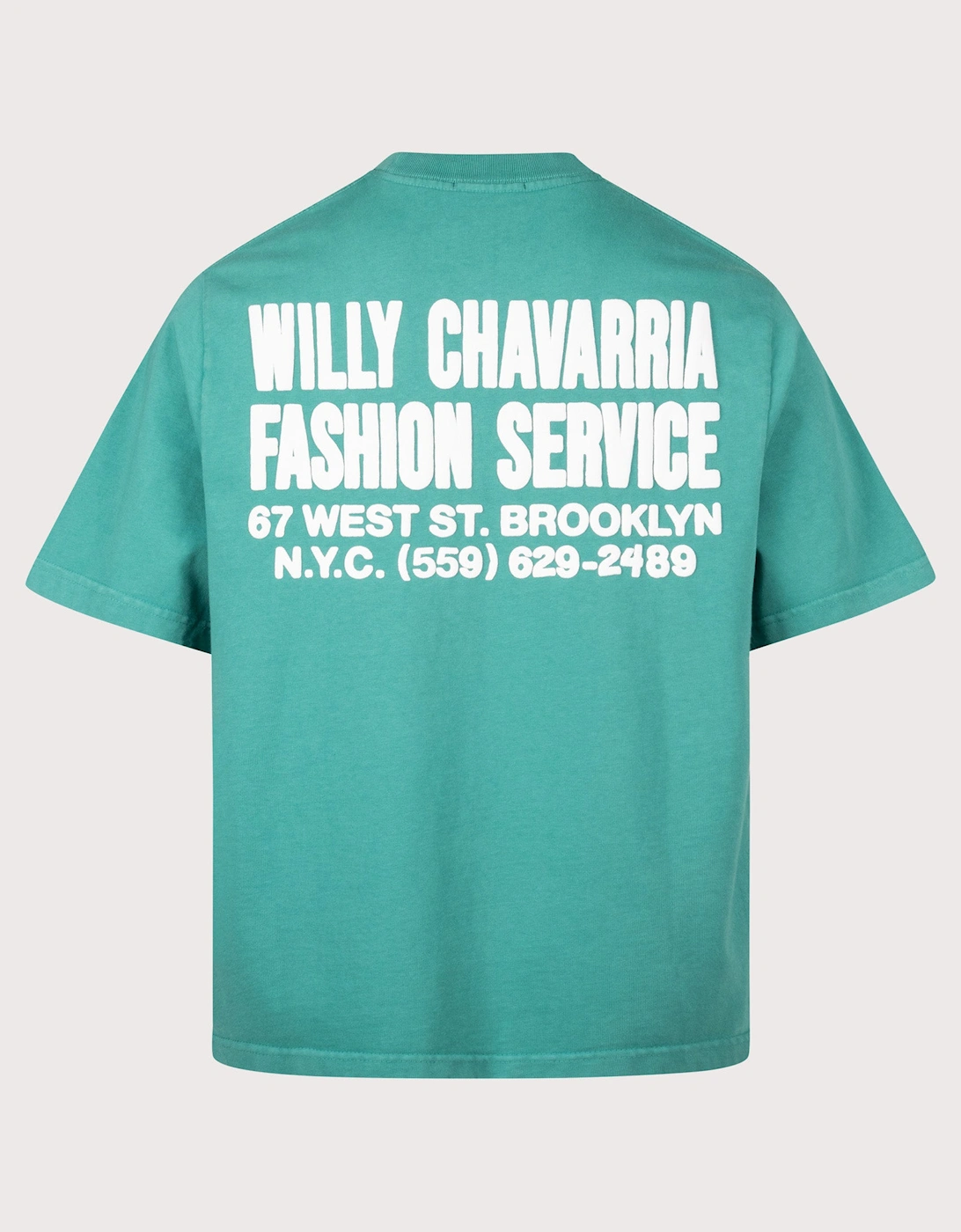 Relaxed Fit Willy Chavarria Fashion Services Standard T-Shirt