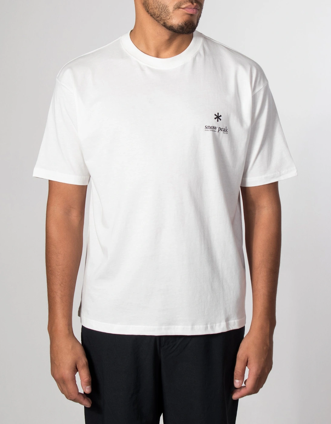 Relaxed Fit Soft Cotton Logo T-Shirt
