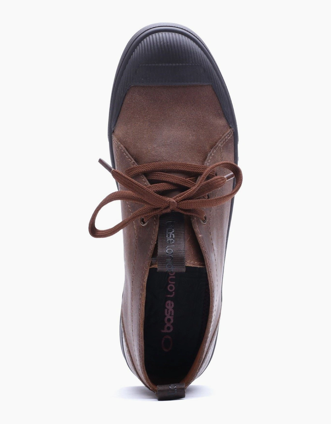 Base London Rise Leather Men's Tan Ankle Boots