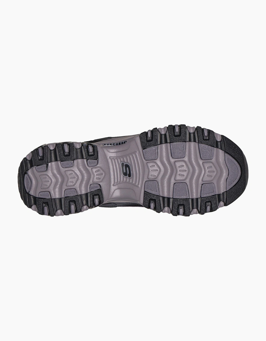 Skechers D'Lites Modern Classic Leather Women's Black/Charcoal Trainers