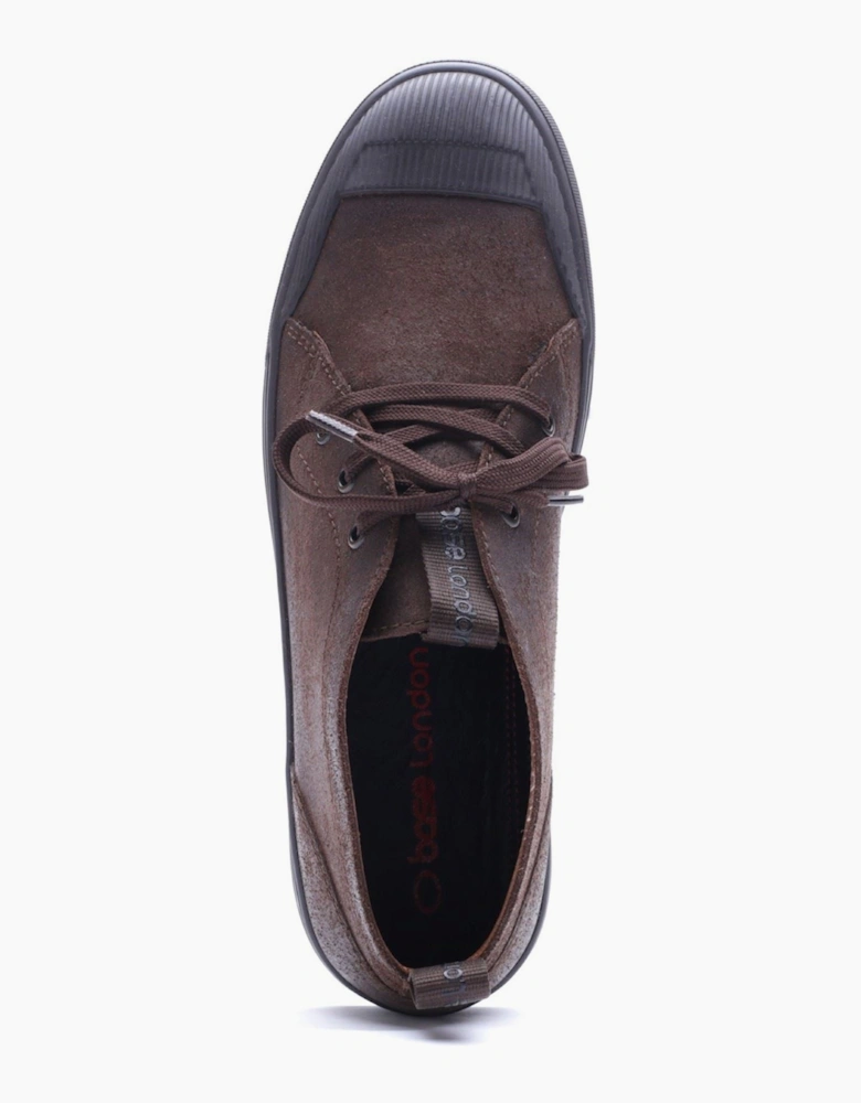 Base London Rise Leather Men's Brown Ankle Boots