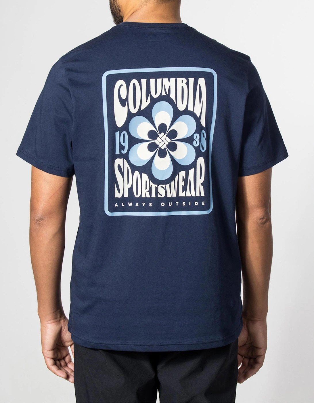 Regular Fit CSC Outdoor Back Graphic T-Shirt