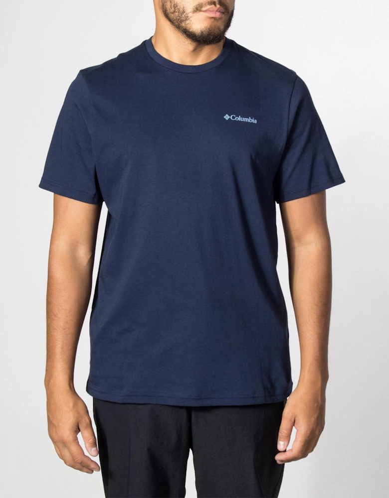Regular Fit CSC Outdoor Back Graphic T-Shirt
