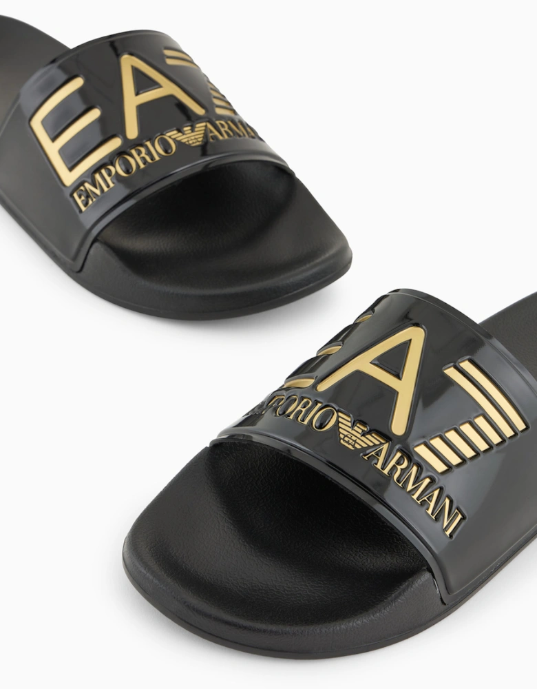Logo Slider - Black / Gold