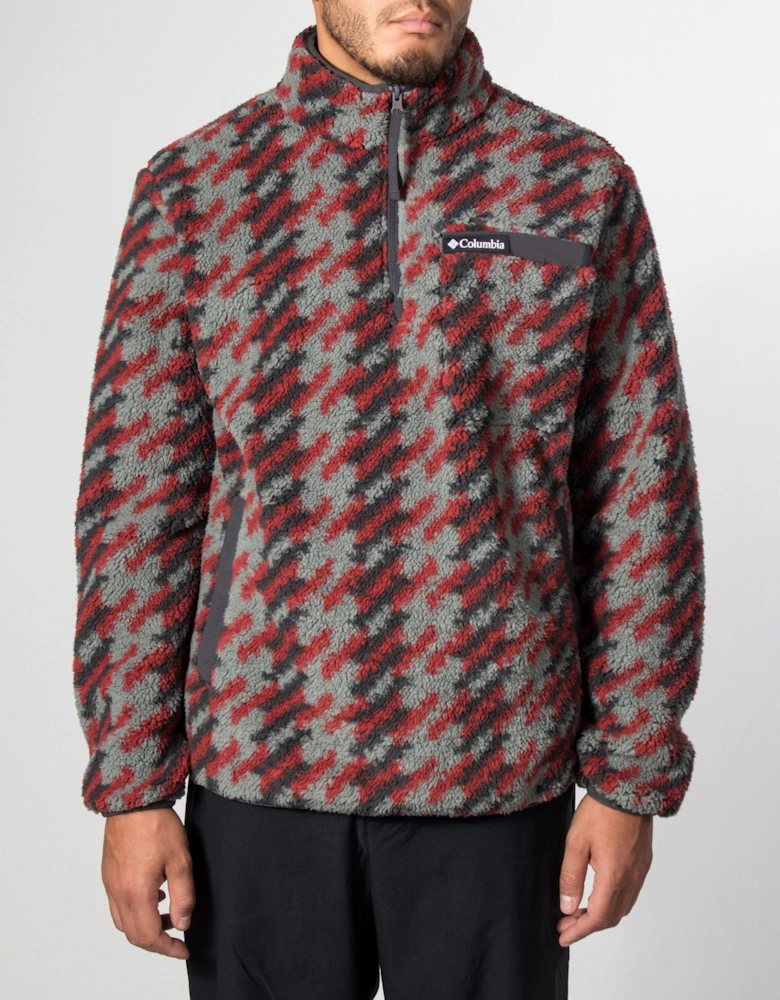 Regular Fit Rugged Ridge™ High Pile Quarter Zip Fleece